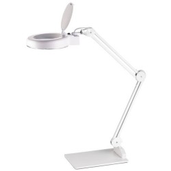 bureaulamp met loep Alco LED wit 9,6 watt 48 LEDS