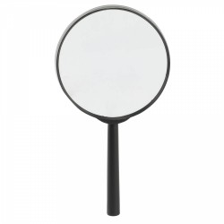 Toi-Toys vergrootglas explore junior 9 cm glas zwart